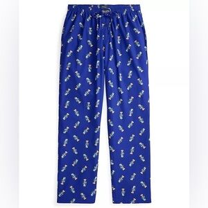 Polo Ralph Lauren Men’s Bear Printed Pajama Pants Size Small